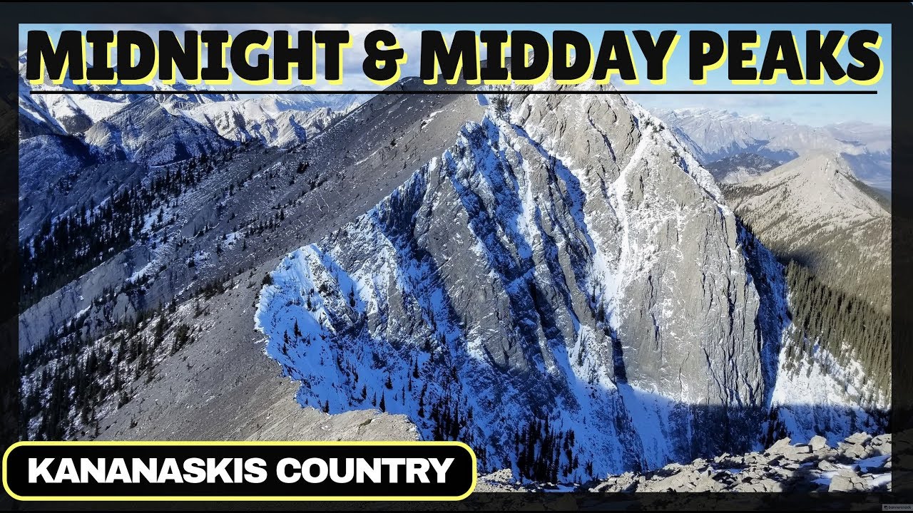 Midnight Peak / Midday Peak HIKE  -- Kananaskis, Alberta
