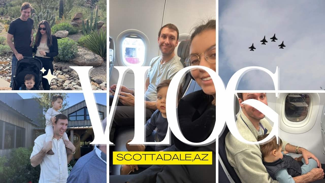 Arizona Family Weekend 🌵 Traveling with a Toddler + 25 Week Pregnancy Update