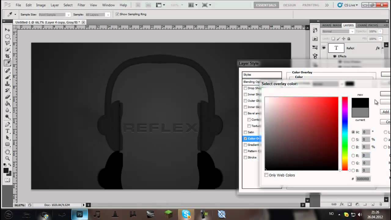 EphixiHD Designs // RefleX Music | Speed art #23 | 720p HD