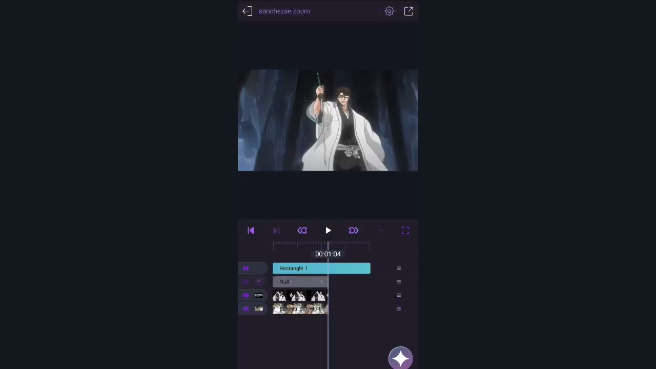 Sanchezae face zoom tutorial alight motion 