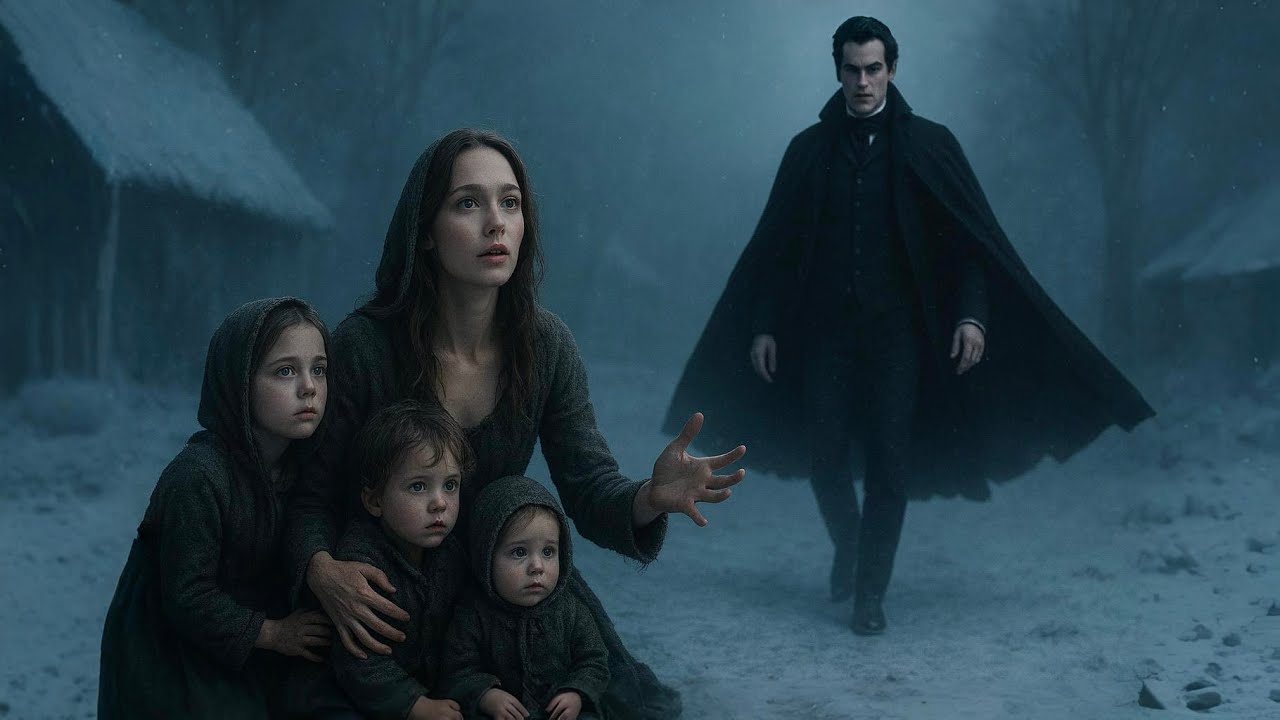 UMA VIÚVA COM TRÊS FILHOS CLAMAVA POR AJUDA ATÉ O VAMPIRO ALFA CHEGAR E AJUDÁ-LA...