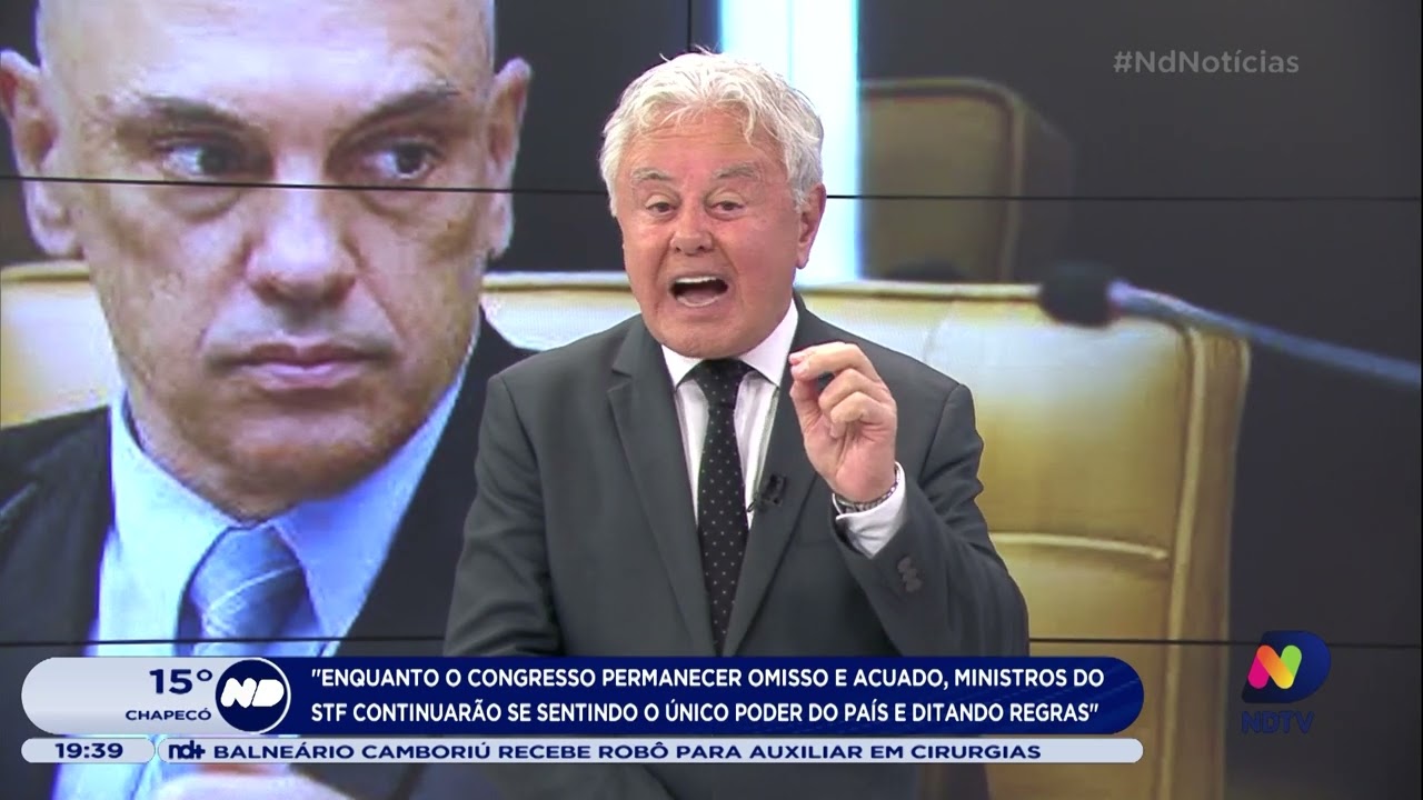 Paulo Alceu comenta posturas de Alexandre de Moraes