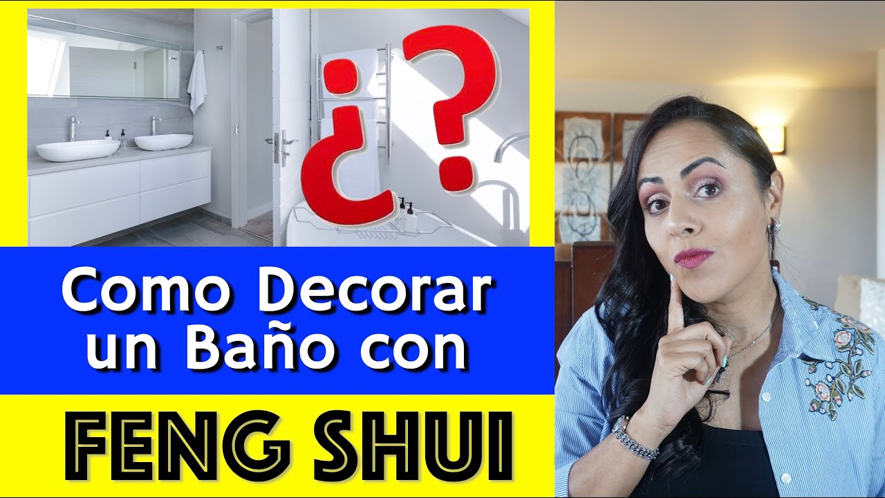 DECORACI&Oacute;N de BA&Ntilde;O FENG SHUI 2024 🔵►FACIL Y RAPIDO💥Como Decorar segun Feng Shui