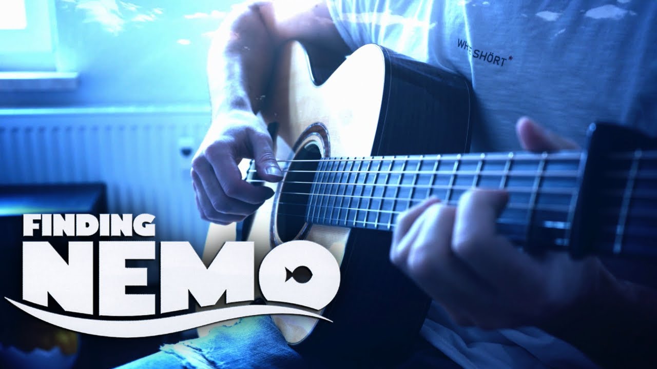 (Finding Nemo Main Theme) Nemo Egg - Fingerstyle Guitar Cover (with TABS)