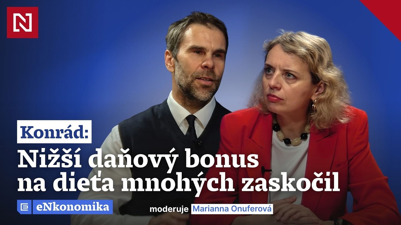 Daňový poradca Konrád: Nižší daňový bonus na dieťa mnohých zaskočil