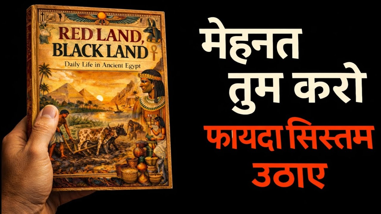  मेहनत करने वाले लोग अमीर क्यों नहीं बनते? | Red Land Black Land Hindi Audiobook Summary 