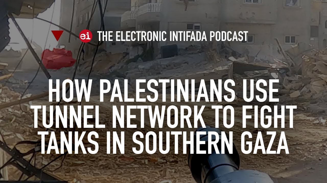 How Palestinians use the tunnel network to fight tanks in southern Gaza, with Jon Elmer