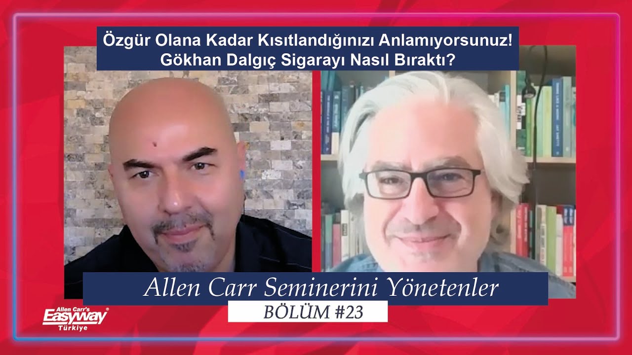 Sigarayı Allen Carr Semineriyle Bıraktı - #allencarrsemineri #sigaranasılbırakılır #sigarayıbırak