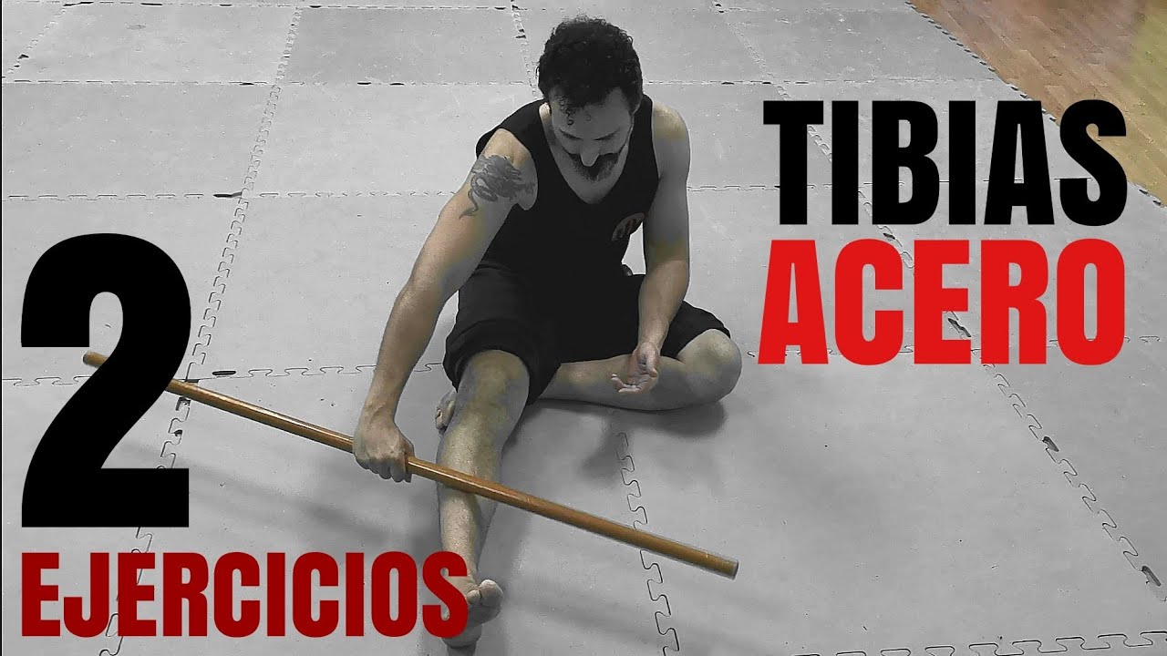 TIBIAS DE ACERO EN 2 EJERCICIOS
