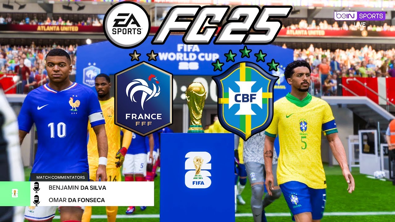 France vs Brésil | Finale Coupe du Monde 2026 | FC 25