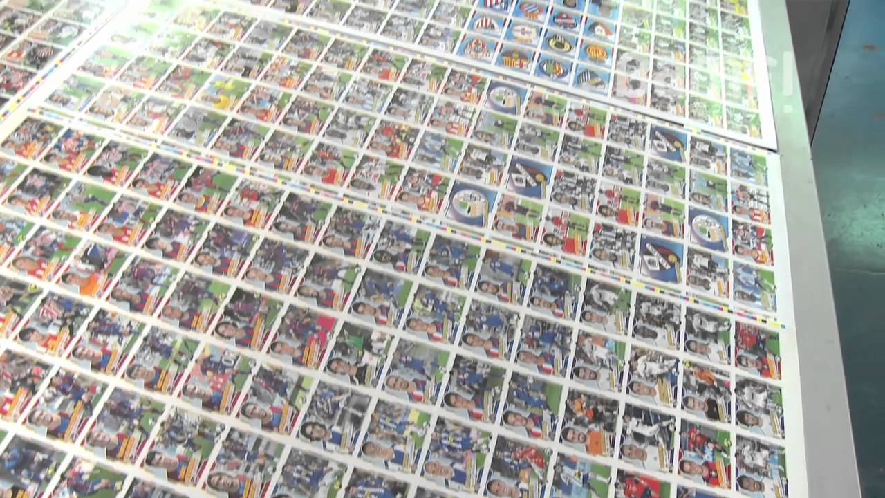 ¿Cómo se hacen los cromos de la Liga de Panini?