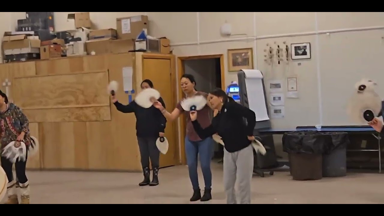 Toksook bay dance practice 