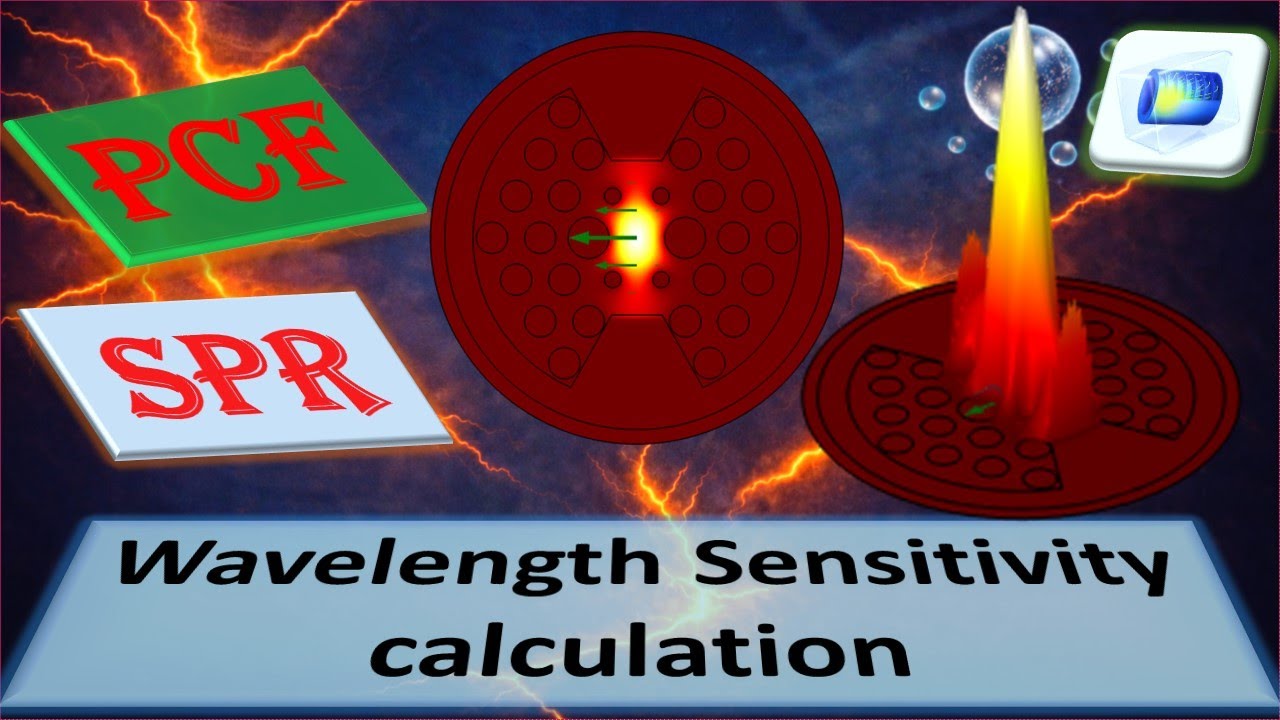 (Part-6) How you can calculate Wavelength sensitivity || PCF-based SPR sensor Simulation Comsol