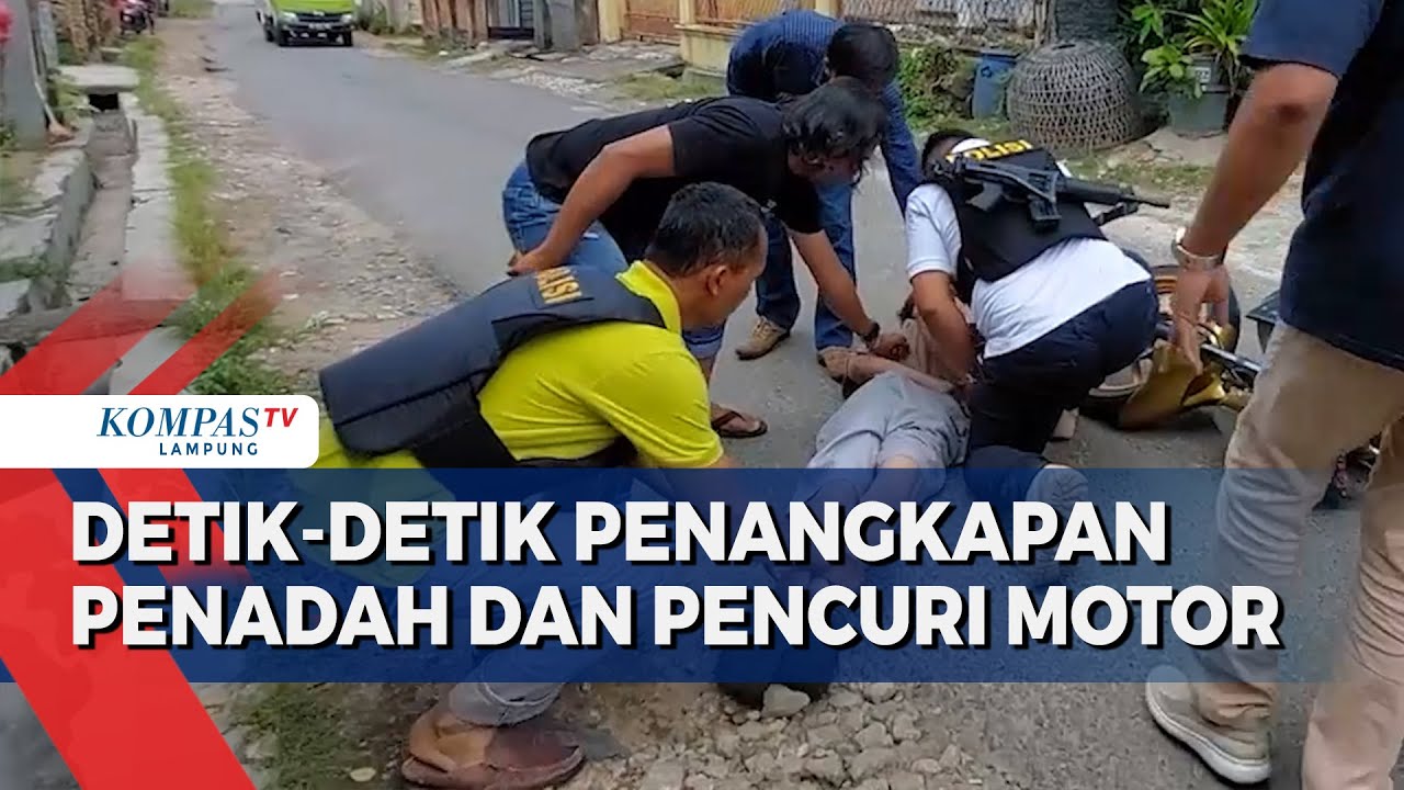 Pencuri dan Penadah Motor Curian Diringkus Polisi