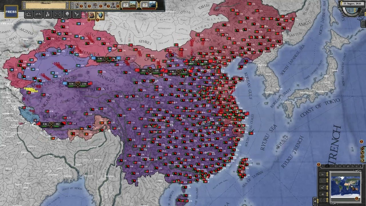 March of the Eagles EvW AI update for more realistic civil wars