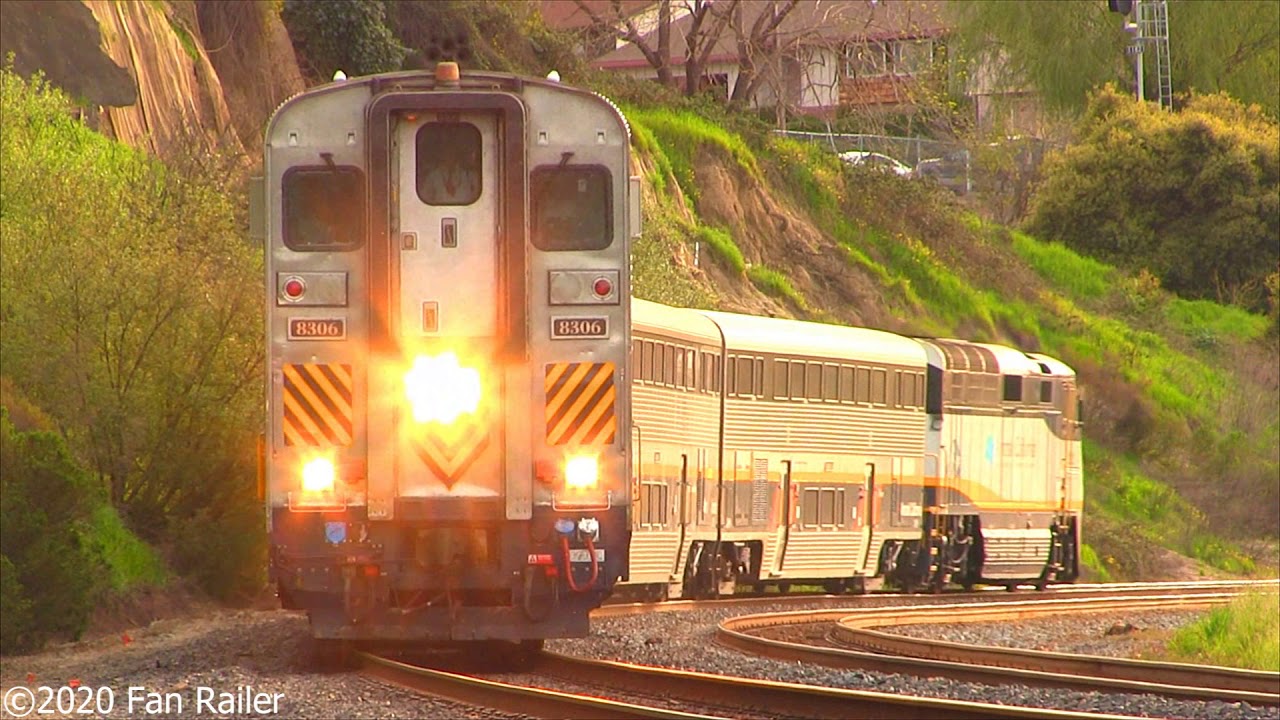 RARE Nathan New Cast P5 Train Horn on Amtrak California Cab Car 8306 [Compilation]