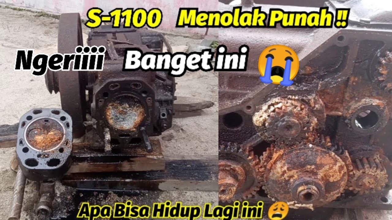ngeriii !! Baru Kali ini Servis Ketemu Mesin Diesel Kek Gini | Apa Bisa Hidup Ya