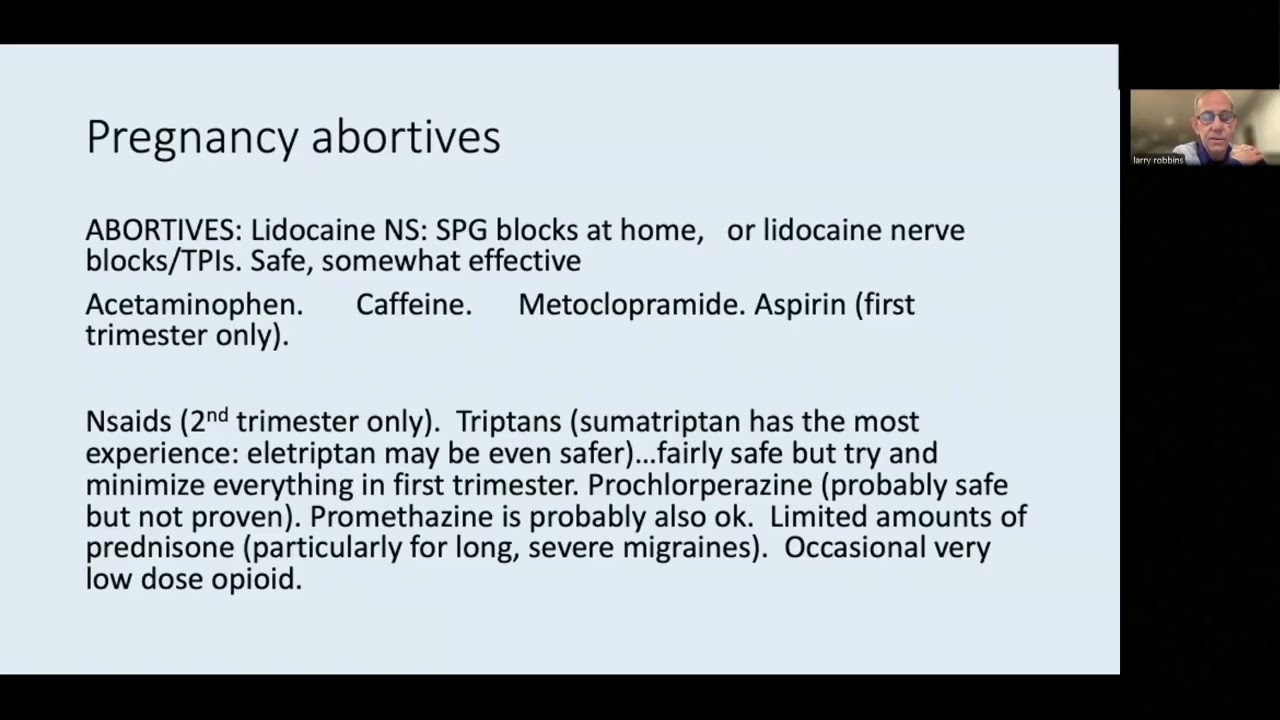 Dr . Larry Robbins  Headache Issues & Controversies   Part 2
