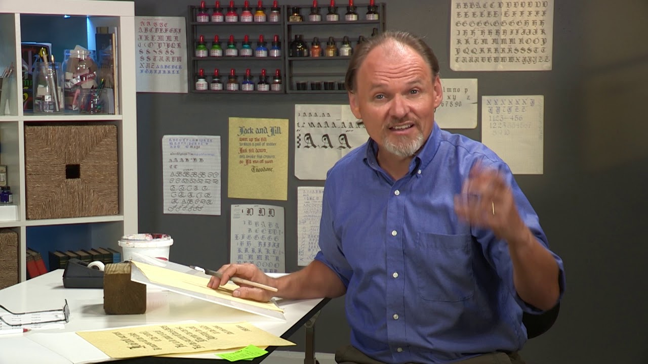Gothic - Creating Ornamental Capital Letters