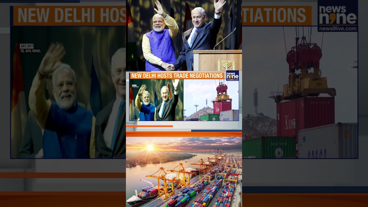 India-Israel FTA Talks Begin | First Round of Negotiations in Delhi | Piyush Goyal | News9