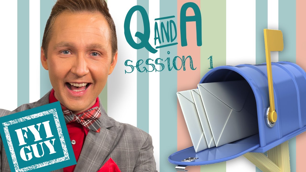 FYI GUY LIVE! Q & A  Session 1