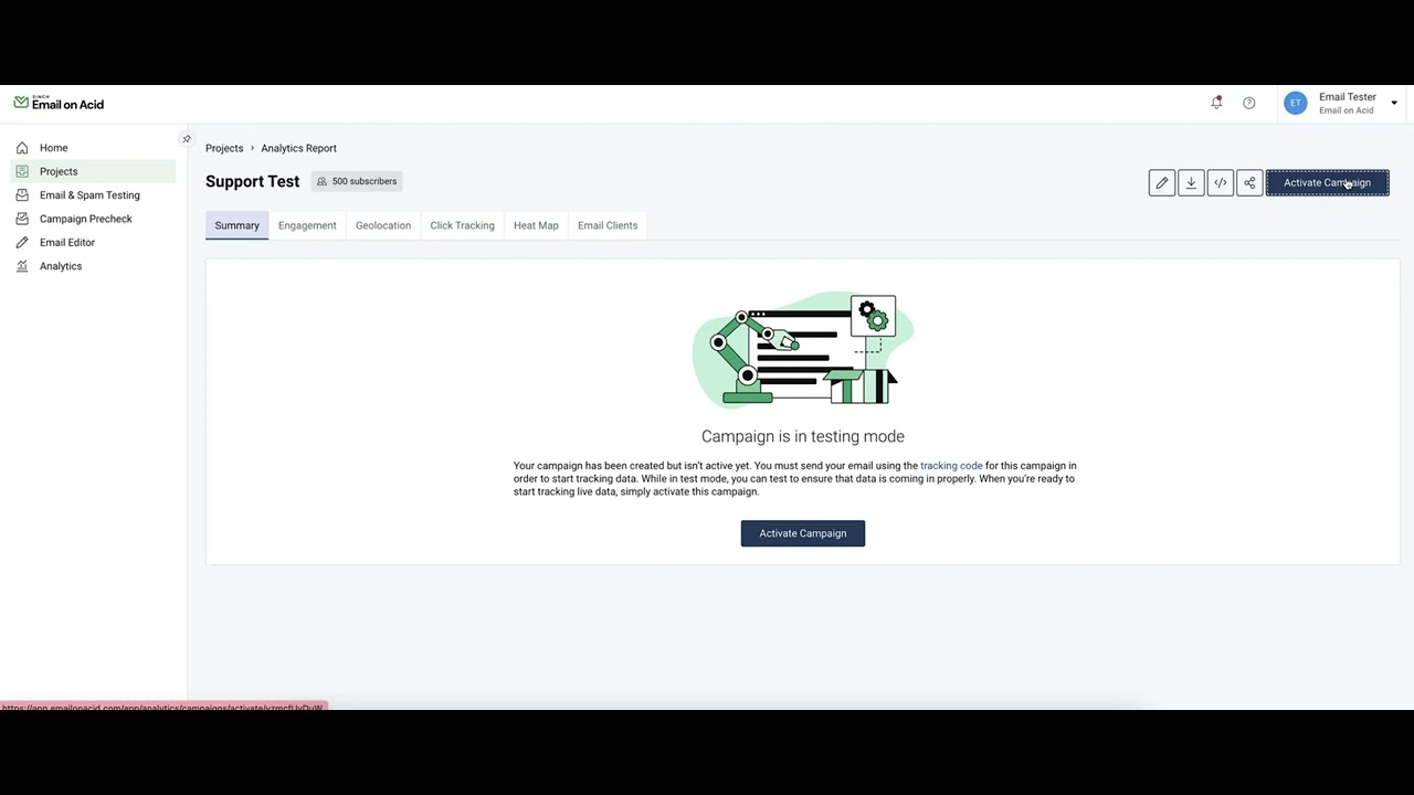 Walkthrough: Email Analytics