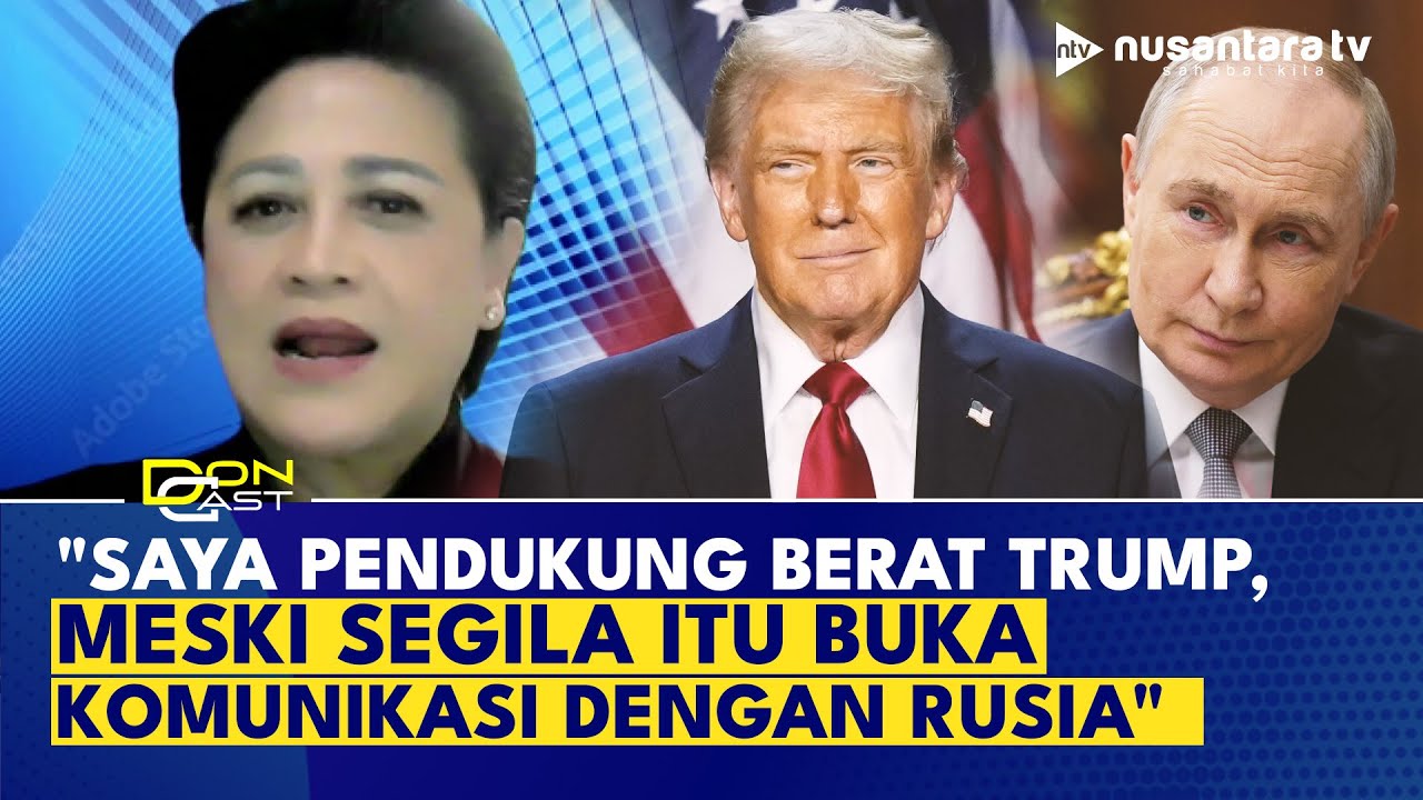 Peran Trump di Konflik Rusia-Ukraina, Connie: Saya Pendukung Berat Trump, Dia Berani Buka Komunikasi