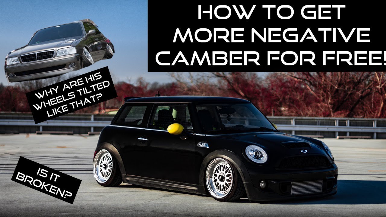 HOW TO GET MORE NEGATIVE CAMBER FOR FREE! How to slot your strut towers! ( Negative camber any car )