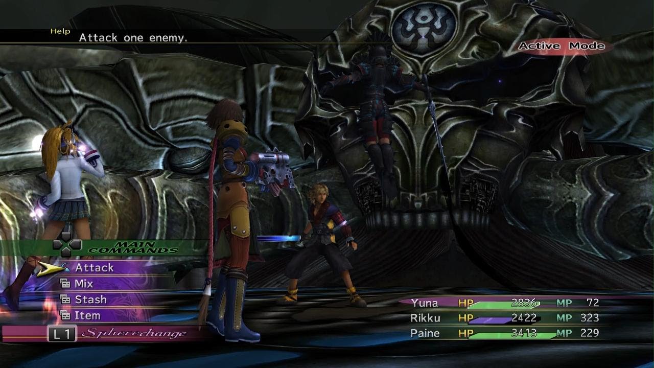 FINAL FANTASY X/X-2 HD Remaster-Shuyin fight