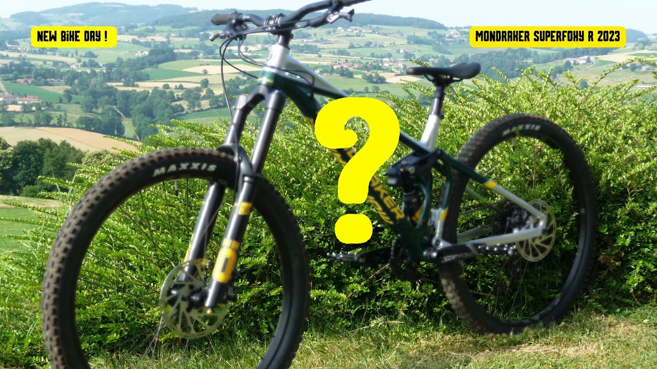 NEW BIKE DAY / MONDRAKER SUPERFOXY R 2023 !!
