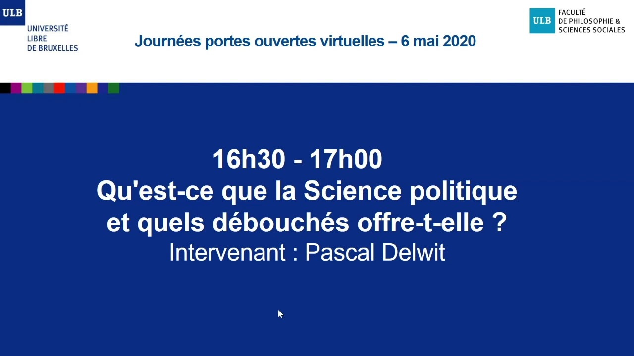 Qu'est ce que la Science politique et quels débouchés offre-t-elle ?