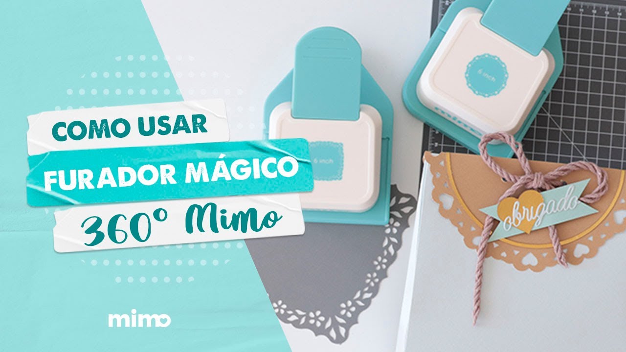 Furador Mágico 360º Mimo - Como Usar Essa Ferramenta - Muito Fácil