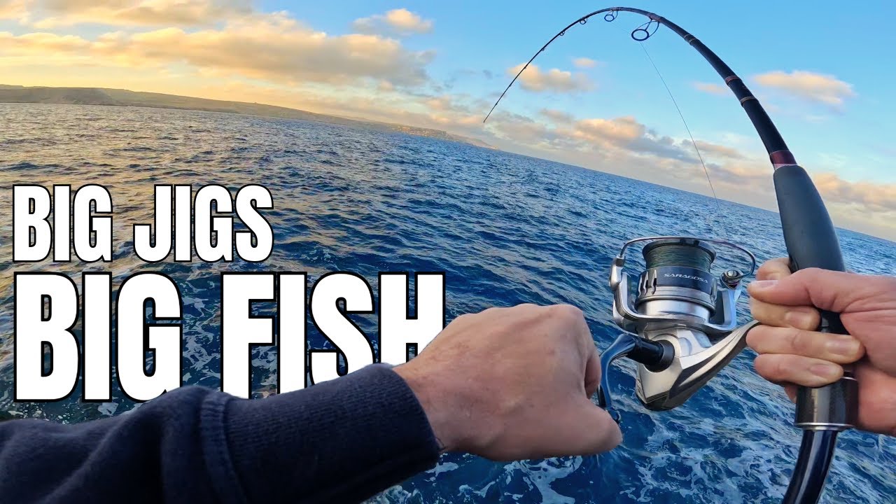 CATCHING THE FISH OF A LIFETIME!! XL-Jig Shore Jigging