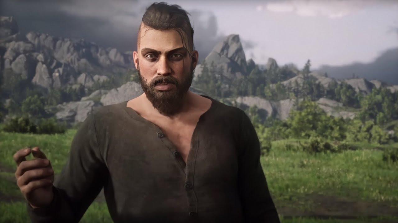 Red Dead Online Brawny Male Character Creation