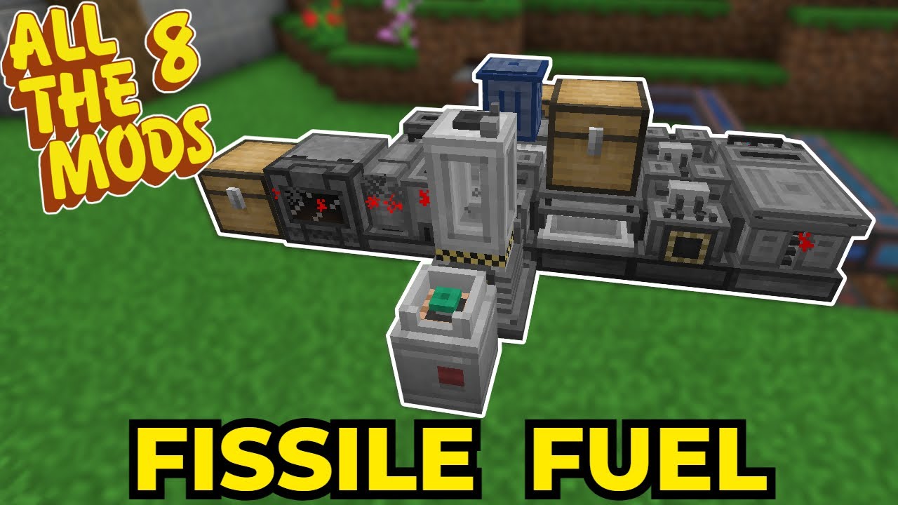 PROUÇÃO DE FISSILE FUEL MUITO FÁCIL!!! ATM8 #07