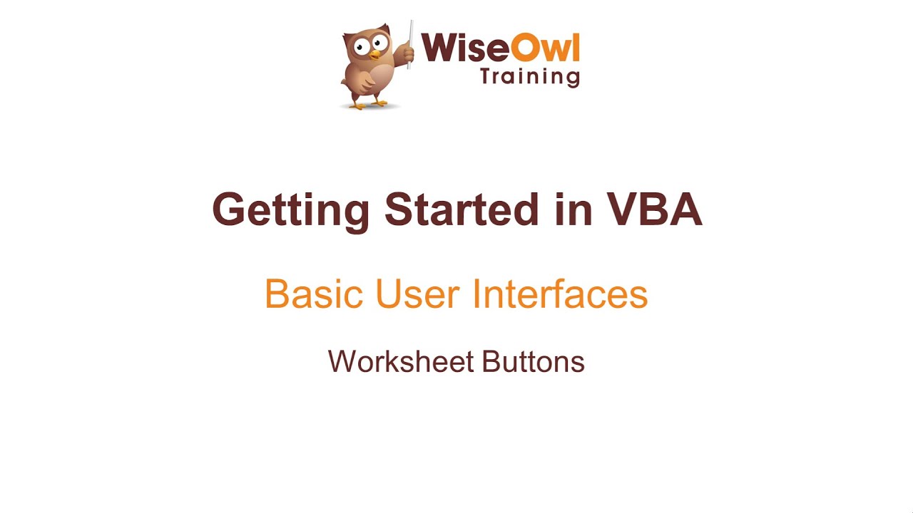 Онлайн-курс Excel VBA &mdash; 1.3.1 Кнопки рабочих листов