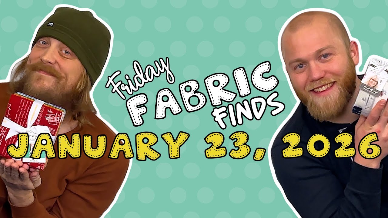 Friday Fabric Finds 1-23-26: Friday’s Looking Good! 😊