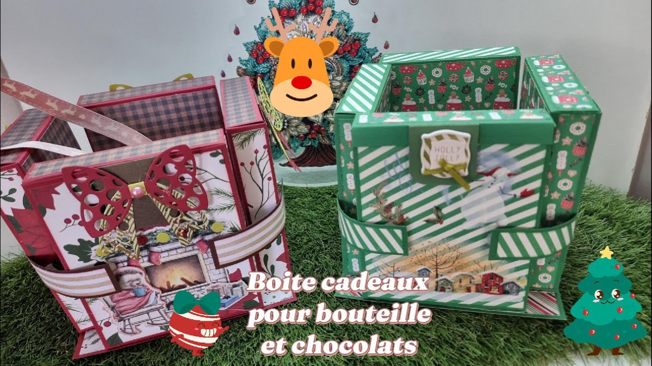 UN PANIER DE NOËL, POUR 5 surprises . WAHOU !!!!!