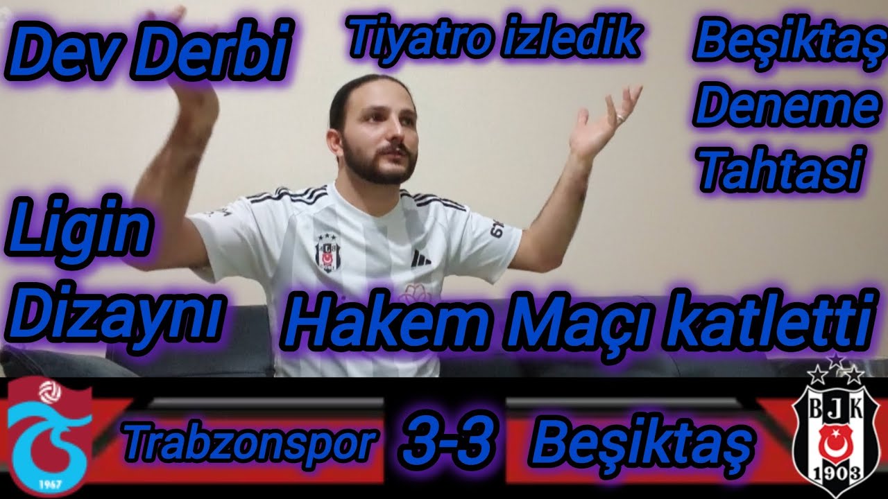 Trabzonspor 3-3 Beşiktaş #tepki 