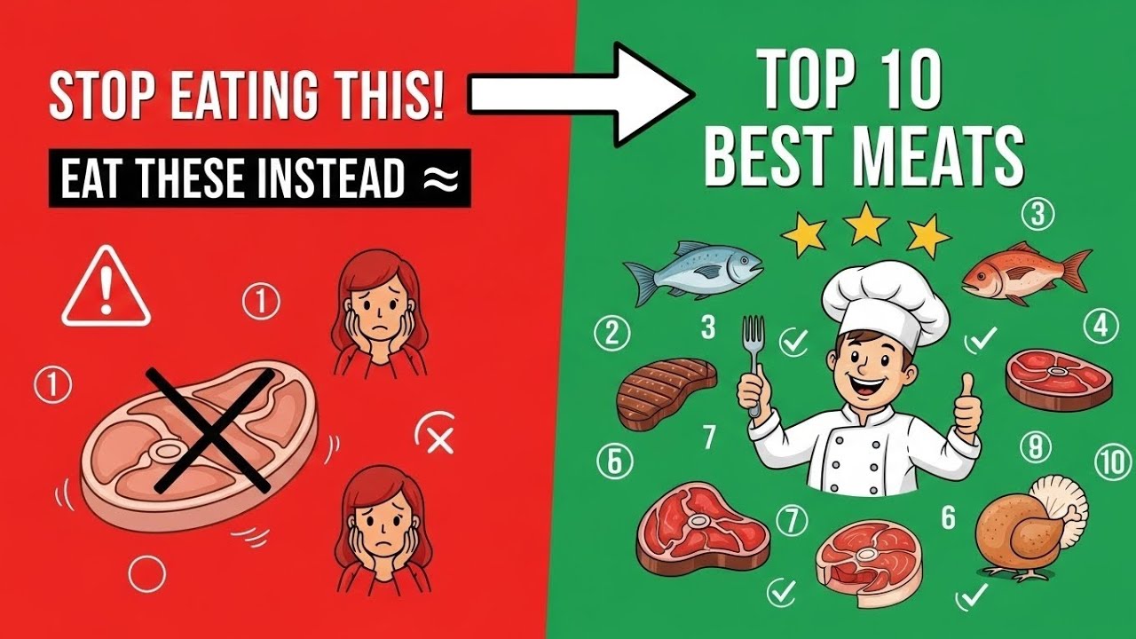 Top 10 Healthiest Meats You MUST Eat