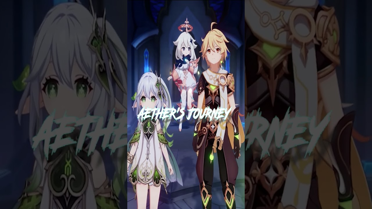 Two Journeys of Fate - Lumine & Aether edit #cognosphere #genshin #hoyoverse #hoyocreators