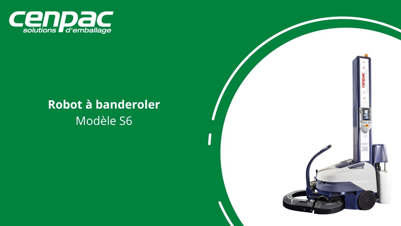 Robot à banderoler - Modèle S6