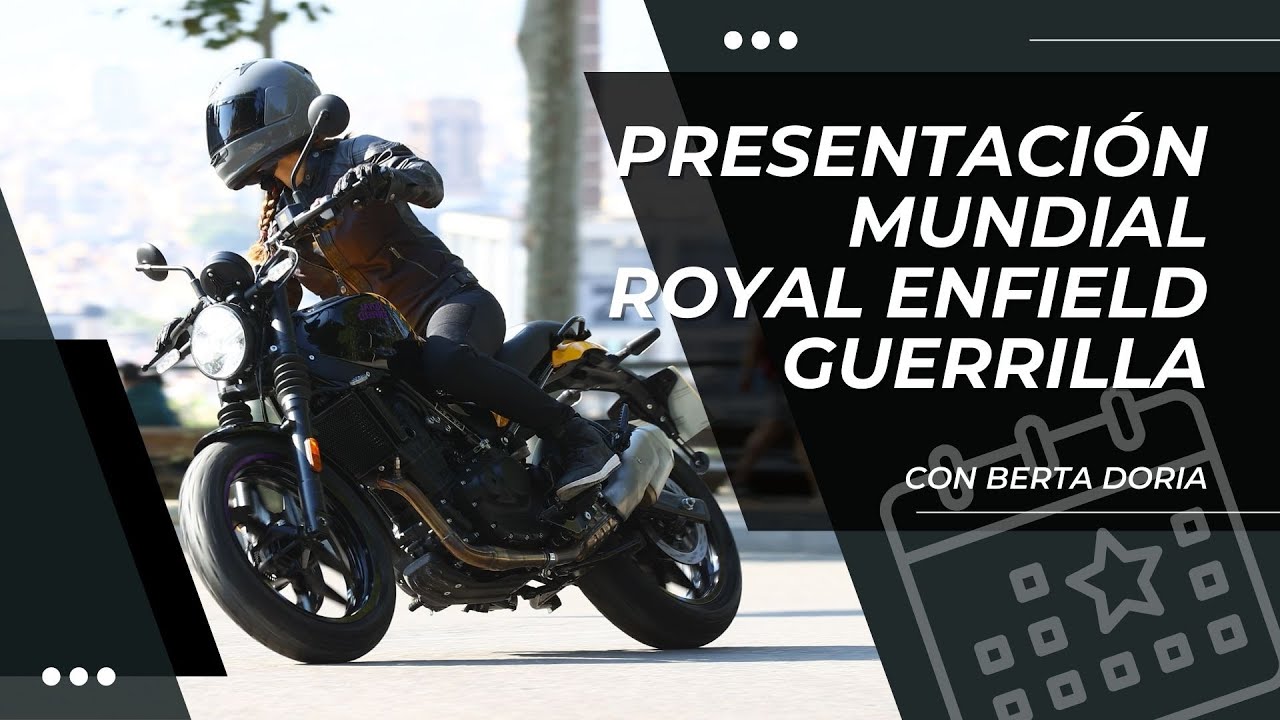 ROYAL ENFIELD GUERRILLA 450 🌍 La nueva Real Roadster 🥳