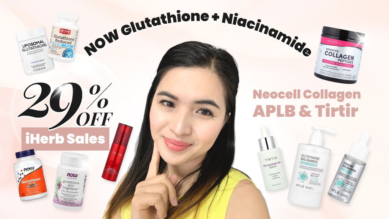 BEST iHERB Beauty Products To Grab In The SALE! Glutathione & Niacinamide