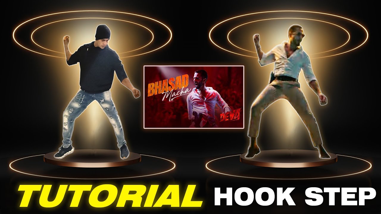 Bhasad Macha Dance Tutorial Hookstep 🔥 | Shahid Kapoor 🕺 | Aaya Ha Apun 💪 | Vishal Mishra