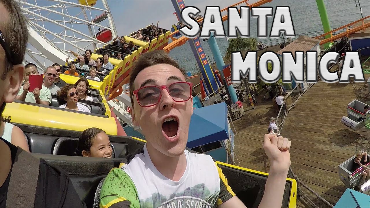 MONTAGNE RUSSE A SANTA MONICA | VLOG LOS ANGELES