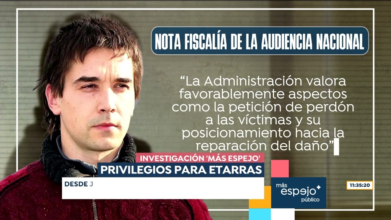VIDEO | Estos son los beneficios de los presos de ETA