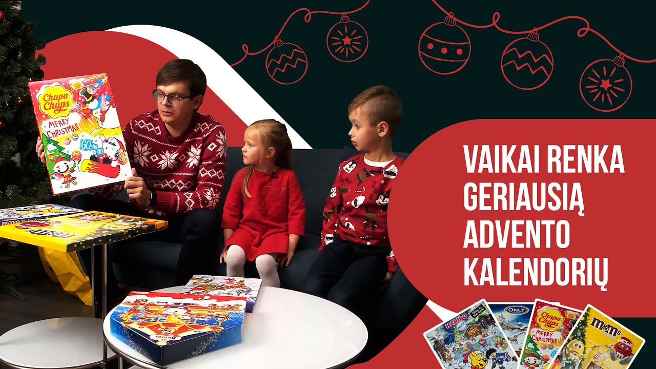 APŽVALGA: Geriausias Advento kalendorius vaikams