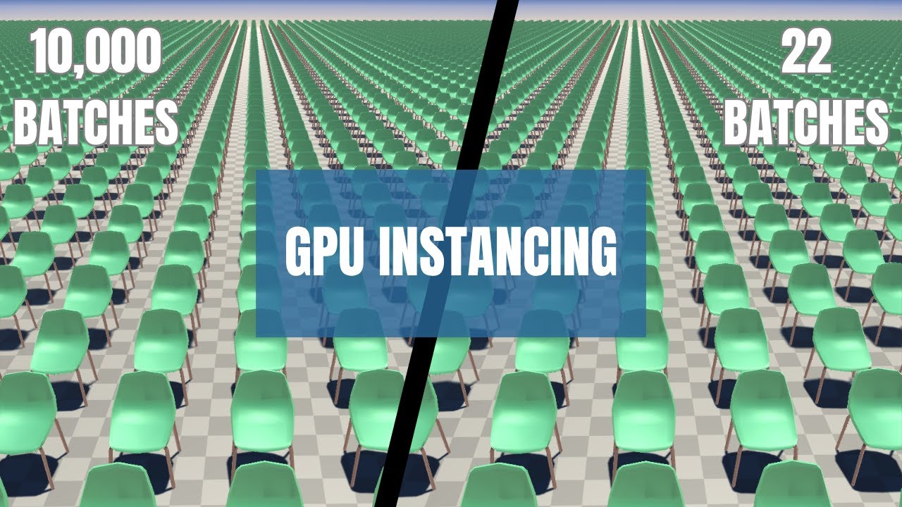 How to Use GPU Instancing in Unity (Tutorial) &ndash; Optimize Rendering & Reduce Draw Calls