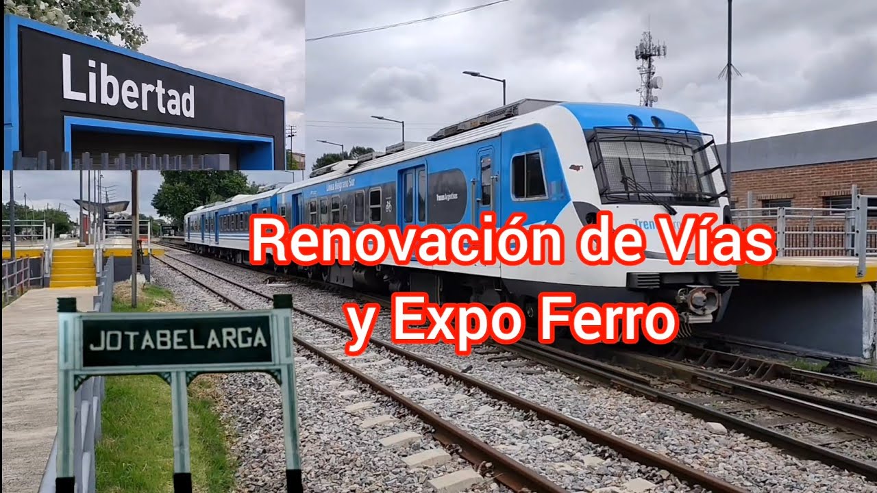 ESTACIÓN LIBERTAD del FERROCARRIL GENERAL MANUEL BELGRANO ex FERROCARRIL MIDLAND 